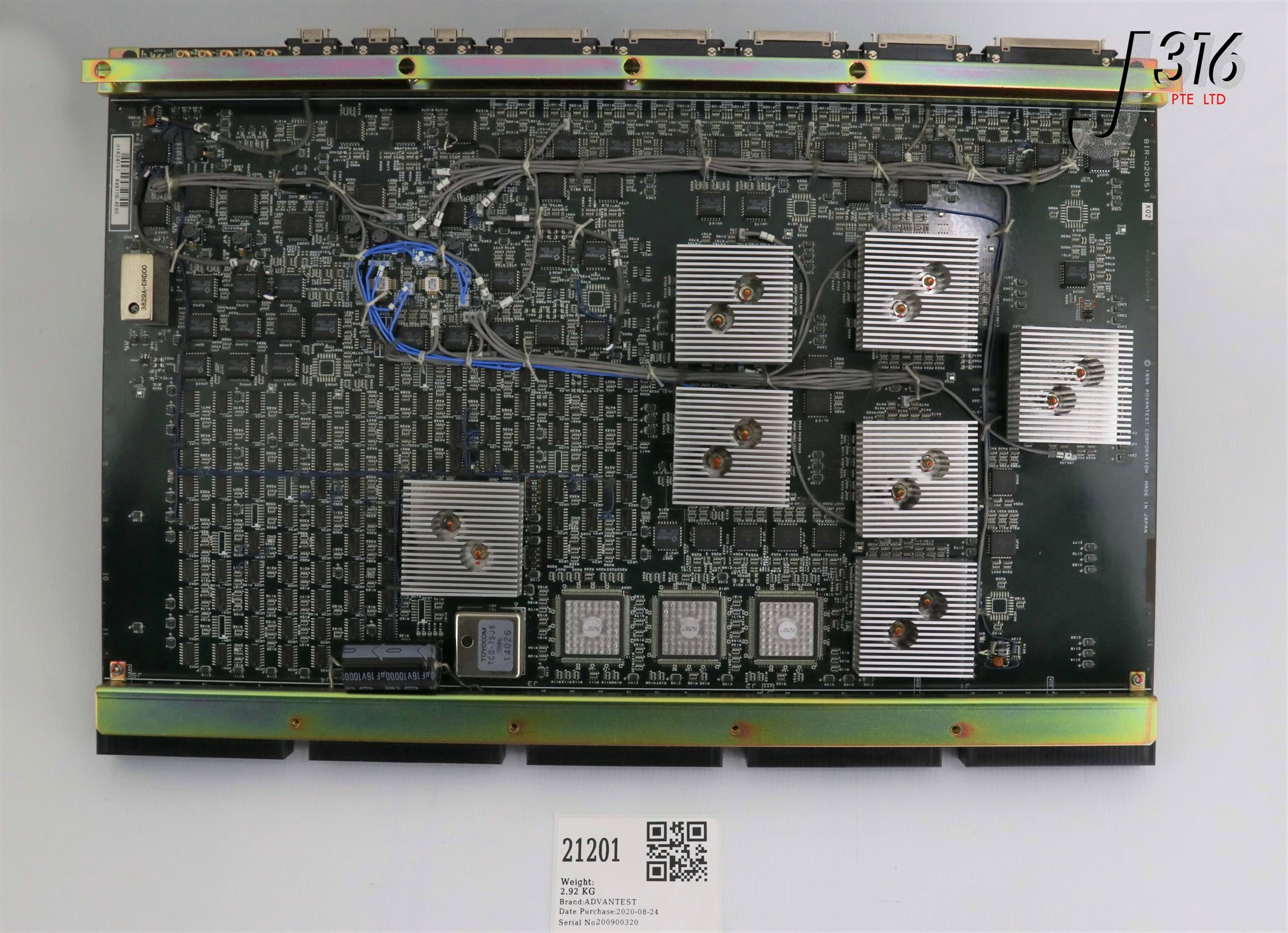 21201 ADVANTEST PCB ASSY, RATE, BIR-020451X02 (REFURBISHED) BIR
